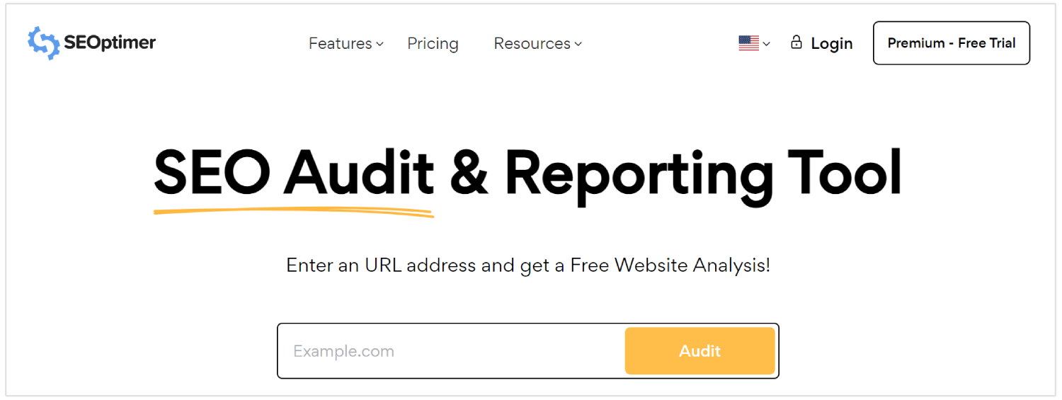 seoptimer Website-Audit-Tool